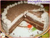 снимка 2 към рецепта Какаова торта без яйца