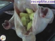 снимка 1 към рецепта Пиле с ябълки
