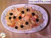 снимка 2 към рецепта Капелини със сьомга