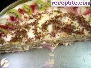 снимка 7 към рецепта Бисквитена торта Анелия