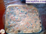 снимка 2 към рецепта Бисквитена торта с домашен крем