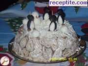 снимка 2 към рецепта Солена палачинкова торта Охлювчета