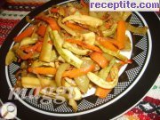 снимка 5 към рецепта Печени зеленчуци с китайски вкус