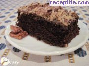 снимка 17 към рецепта Шоколадов сладкиш с майонеза