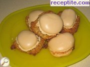 снимка 1 към рецепта Орехови пастички с бяла глазура
