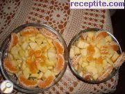 снимка 1 към рецепта Зимна плодова салата с дресинг