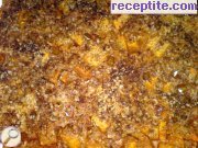 снимка 6 към рецепта Печена тиква с мед и орехи