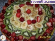 снимка 1 към рецепта Плодова пита с крем