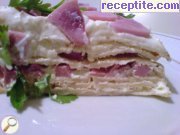 снимка 4 към рецепта Палачинкова торта Усмивка