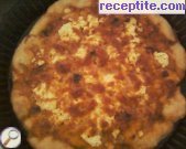 Пица с кренвирш и сирене