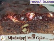 снимка 2 към рецепта Калната Мисисипи (Mississippi Mud Cake)