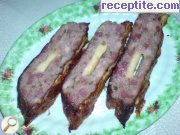 снимка 2 към рецепта Роле от кайма и колбаси