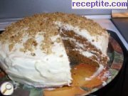 снимка 6 към рецепта Торта с моркови (Carrot cake)