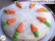 снимка 1 към рецепта Торта с моркови (Carrot cake)