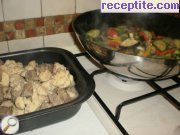 снимка 3 към рецепта Месо със зеленчуци в уок Ники
