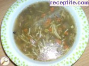 Спаначена супа с фиде