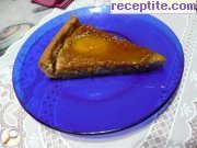 снимка 7 към рецепта Тарт с манго, бадемов крем и карамелов топинг