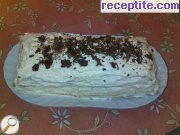 снимка 17 към рецепта Ягодова торта с ванилово-сметанов крем