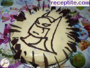 снимка 26 към рецепта Ягодова торта с ванилово-сметанов крем
