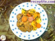 снимка 1 към рецепта Телешки джолан с картофи и моркови