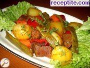 снимка 4 към рецепта Говеждо с картофи и зелен фасул
