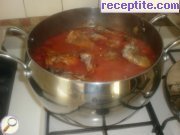 снимка 5 към рецепта Фазан с домати и вино Ники