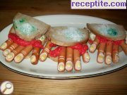 снимка 6 към рецепта Пръсти от кренвирш