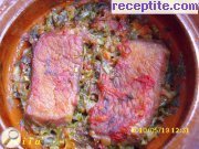 снимка 2 към рецепта Месо с пролетни зеленчуци