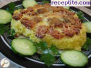 снимка 4 към рецепта Картофени мини пици с шпеков салам
