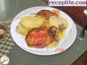 снимка 6 към рецепта Плакия от тиквички (картофи) и корени за супа