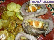 снимка 5 към рецепта Завъртян свински бекон със зеленчуци