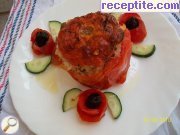 снимка 1 към рецепта Пълнени домати с ризото