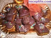 снимка 3 към рецепта Бисквити с два цвята