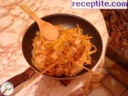 снимка 3 към рецепта Свинско със зеленчуци по китайски