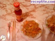 снимка 5 към рецепта Свинско със зеленчуци по китайски