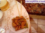 снимка 2 към рецепта Свинско със зеленчуци по китайски