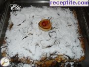 снимка 4 към рецепта Сладкиш с ябълки и круши