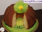 снимка 2 към рецепта Сочен кекс от лимети и кокос