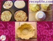 снимка 1 към рецепта Хрупкави палачинкови кошнички с ментов йогурт