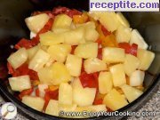 снимка 5 към рецепта Пилешка салата с ананас