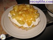 снимка 9 към рецепта Торта с ябълкова плънка