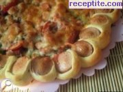 снимка 4 към рецепта Пица Цвете