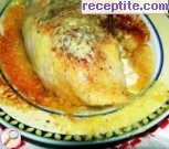 снимка 1 към рецепта Пиле с кашкавал в микровълнова фурна