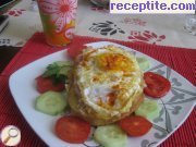 снимка 2 към рецепта Топъл сандвич с пържено яйце