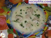 снимка 2 към рецепта Супа топчета с ориз Гюверлакя