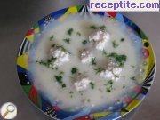 снимка 1 към рецепта Супа топчета с ориз Гюверлакя
