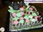 снимка 15 към рецепта Торта Шоколадова феерия