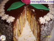 снимка 5 към рецепта Вита бананова торта