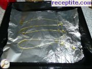 снимка 3 към рецепта Ципура с ароматна плънка във фолио