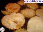 снимка 2 към рецепта Панирана целина с къри картофки
